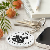 GEUEE Vintage Knight Serie Sleutelhanger (Voorkant Rechts)