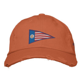 GEUEE Vlag Serie: Amerika Geborduurde Pet