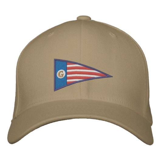 GEUEE Vlag Serie: Amerika Geborduurde Pet (Voorkant)