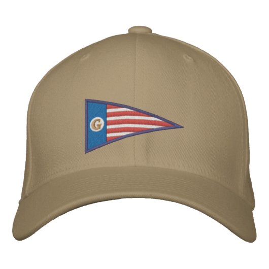 GEUEE Vlag Serie: Amerika Geborduurde Pet (Voorkant)