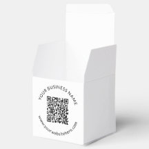 Geüpload sjabloon voor QR-code met bewerkbare teks