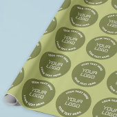 Geüploade Logo of ontwerp & bewerkbare tekst Elke Cadeaupapier