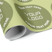 Geüploade Logo of ontwerp & bewerkbare tekst Elke Cadeaupapier (Rol Hoek)