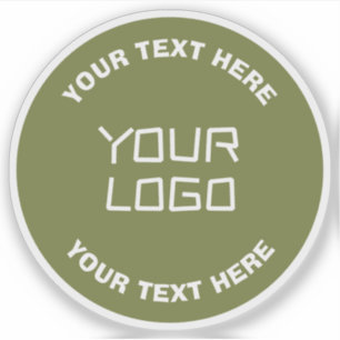 Geüploade Logo of ontwerp & bewerkbare tekst Elke  Sticker