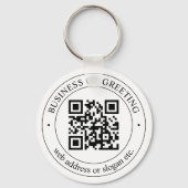 Geüploadte QR-code sleutelhanger (Voorkant)