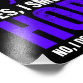 Geur als een paard in Royal Personalized Foto Afdruk (Hoek)