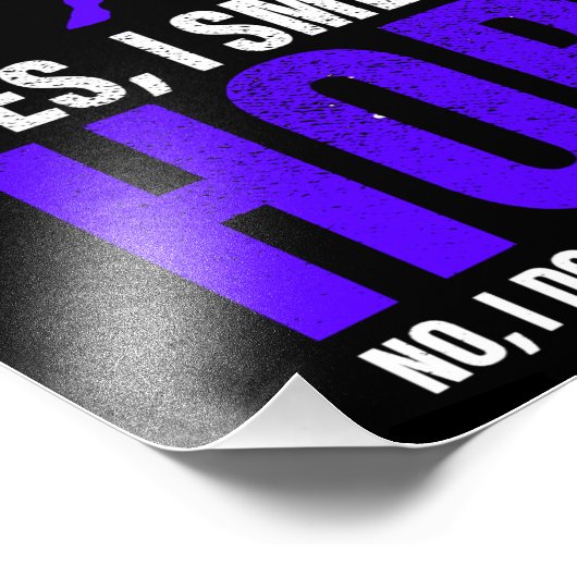 Geur als een paard in Royal Personalized Foto Afdruk (Hoek)