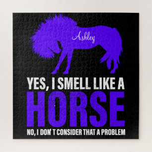 Geur als een paard in Royal Personalized Legpuzzel