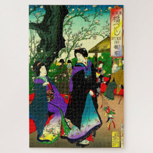 Geur in de Lucht Toyohara Chikanobu 1888  Legpuzzel
