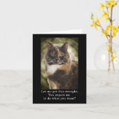 Geur Kat - Doe wat je wilt? Kaart (Gele Bloem)