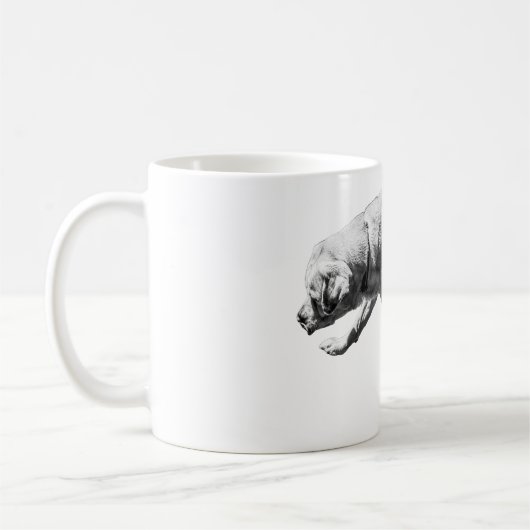 Geur op de wind koffiemok (Links)