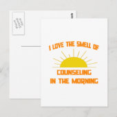 Geur van counseling in de ochtend briefkaart (Voorkant / Achterkant)