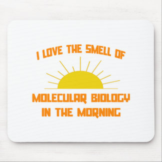 Geur van de moleculaire biologie in de ochtend muismat