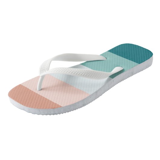 Geur van de oceaan teenslippers (Schuin)