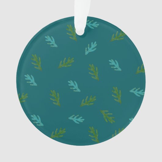 Geur van een bos ornament (voorkant)