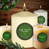 Geur van Sage Ronde Sticker