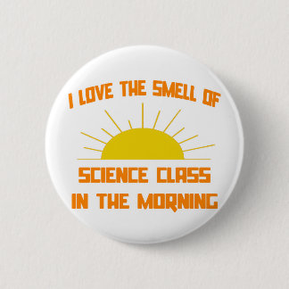 Geur van Science Class in de ochtend Ronde Button 5,7 Cm