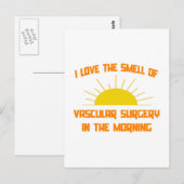 Geur van Vasculaire Chirurgie in de Morgen Briefkaart (Voorkant / Achterkant)