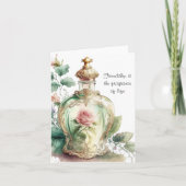 Geur van vriendschap notitiekaartje (Voorkant)