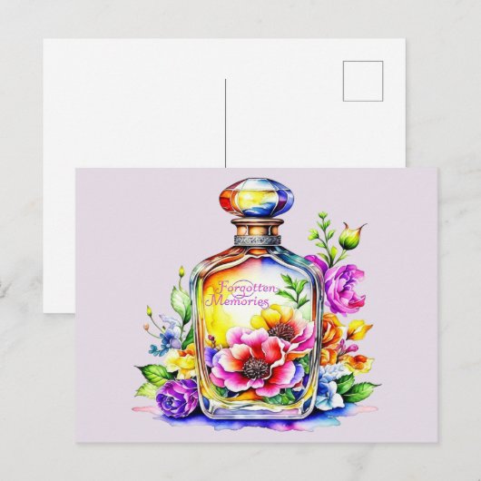 Geur Vergeten Herinneringen Briefkaart (Voorkant / Achterkant)