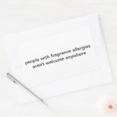 geurallergische sticker (Envelop)