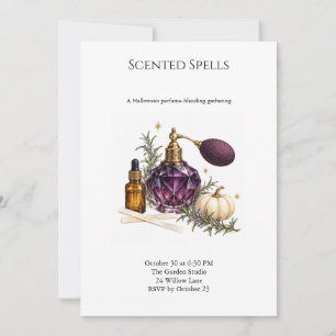 Geurende Spreuken Halloween Parfum Maken Kaart
