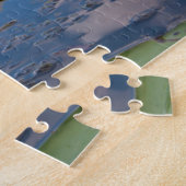 Geurende Waterlelie (Nymphaea Odorata) in Caddo Legpuzzel (Zijkant)