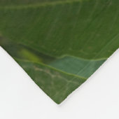 Geurige Frangipani Bloemen Fleece Deken (Hoek)