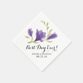 Geurige Freesia Petals | Beste dag ooit! Servetten