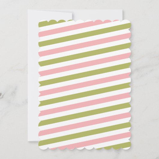 Geurige Freesia Petals | Bruiloft Kaart (Achterkant)