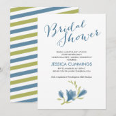 Geurige Freesia Petals | VRIJGEZELLENFEEST Kaart (Voorkant / Achterkant)