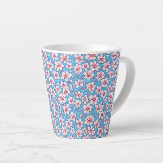 Geurige potkaars latte mok (Rechterhoek)