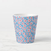 Geurige potkaars latte mok (Voorkant)