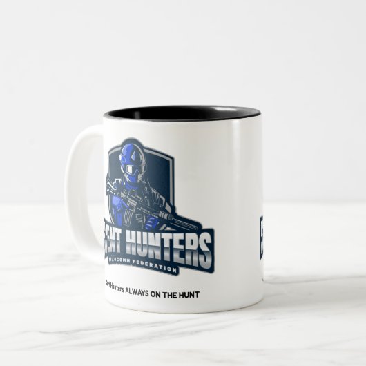 Geurjagers Geurventilatoruitrusting Tweekleurige Koffiemok (Voorkant links)