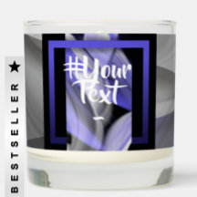 Geurkaars Abstract Home Trend Lavendel