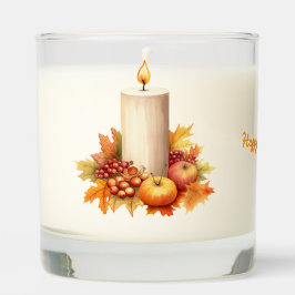 Geurkaars met Thanksgiving – Peony