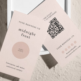Geurmonster Parfumtester Blozende QR-codekaart Visitekaartje
