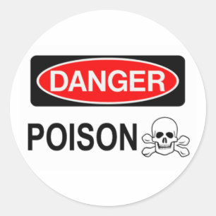 GEVAAR29 RONDE STICKER