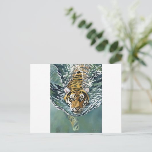 Gevaar Ahoy. Briefkaart (Staand voorkant)