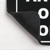 Gevaar: Angry Old Woman - Funny Gag Gift Muismat (Hoek)