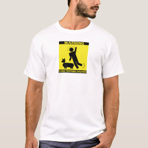 Gevaar bij het uitsnijden - Corgi T-shirt