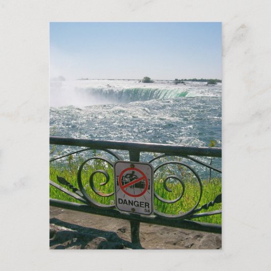 Gevaar? Briefkaart (Voorkant)