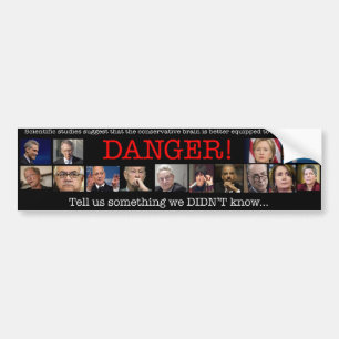 Gevaar! Bumpersticker