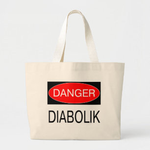 Gevaar - Diabolik Grappige T-Shirt Mok Hoed Tas Sc