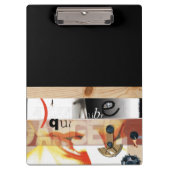 Gevaar - Digitale Collage Art - Klembord (Voorkant)