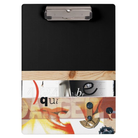 Gevaar - Digitale Collage Art - Klembord (Voorkant)