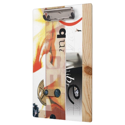 Gevaar - Digitale Collage Art - Klembord (Links)