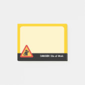 Gevaar DJs aan het werk Post-it® Notes (Voorkant)
