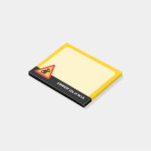 Gevaar DJs aan het werk Post-it® Notes (Schuin)