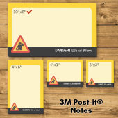 Gevaar DJs aan het werk Post-it® Notes